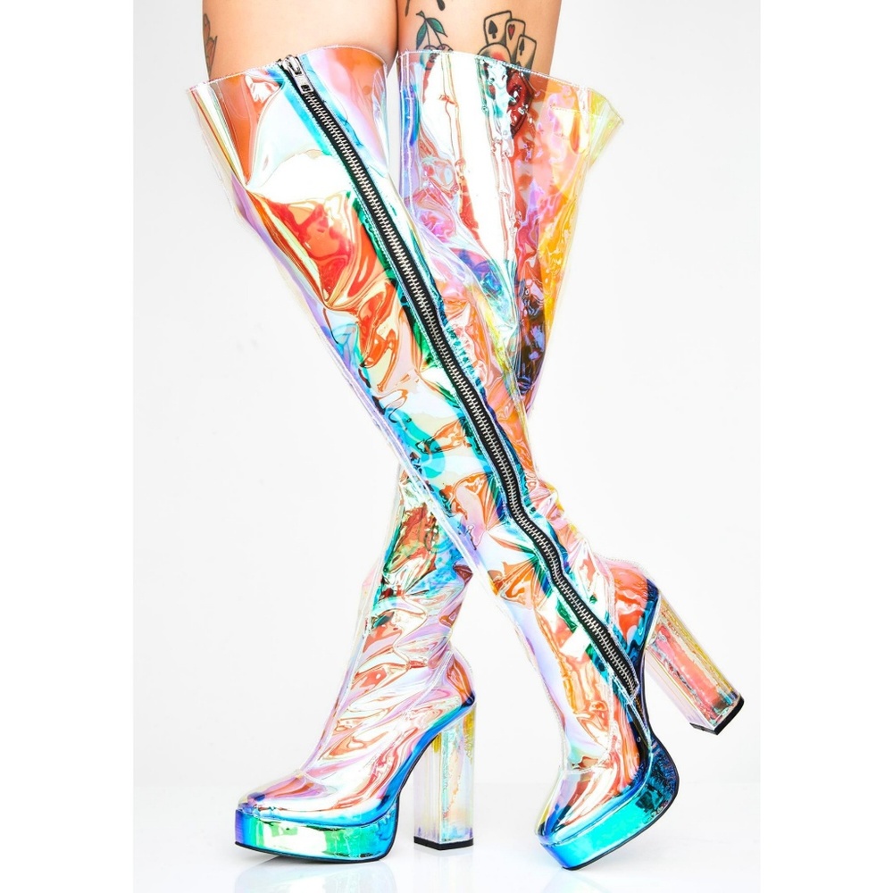 Prismatic galactic thigh highs dolls kill sold out